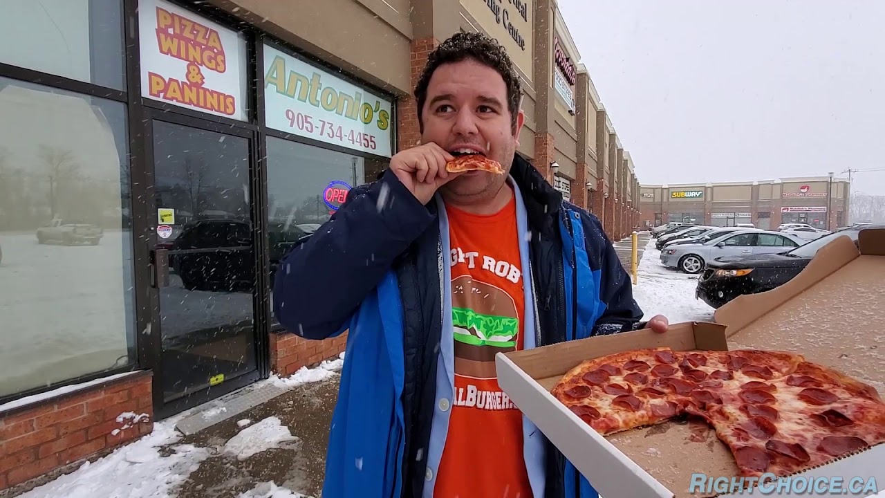 Antonios Pizzeria Pizza 🍕 Review YouTube