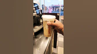 Dunkin Donuts Pumpkin Spice Cold Brew Sweet Cold Foam  ‪@Dunkin-Donuts‬ ‪@alidunkinart‬ #pumpkin thumbnail
