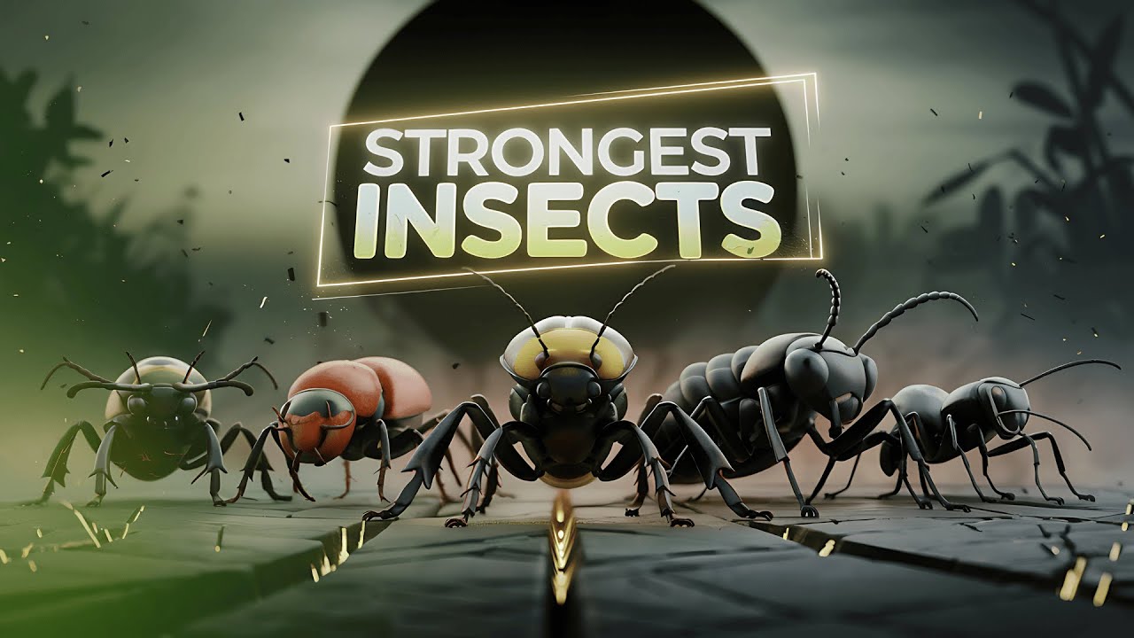 Most Strongest Insect The Strongest Insects on Earth—You Won’t Believe #3! - YouTube