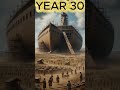 NOAH'S ARK YEAR 10 VS YEAR 30 VS YEAR 75 #bible#christianity #faith