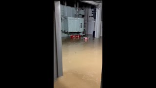 Burst water main has cut power to thousands of Melburnians