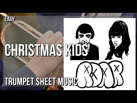 Trumpet Sheet Music: How to play Christmas Kids by Roar - YouTube