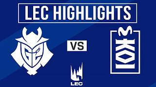 G2 vs MKOI Highlights ALL GAMES | LEC Spring 2026 | G2 Esports vs Movistar KOI screenshot 2