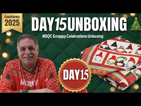 Jenny’s Countdown to Christmas 2025 – Day 15 Unboxing | Missouri Star Quilt Company Tools Tin