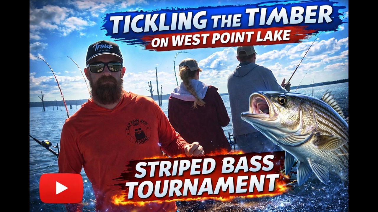 Tickling the Timber! West Point Lake Striped Bass Challenge Tournament 2026