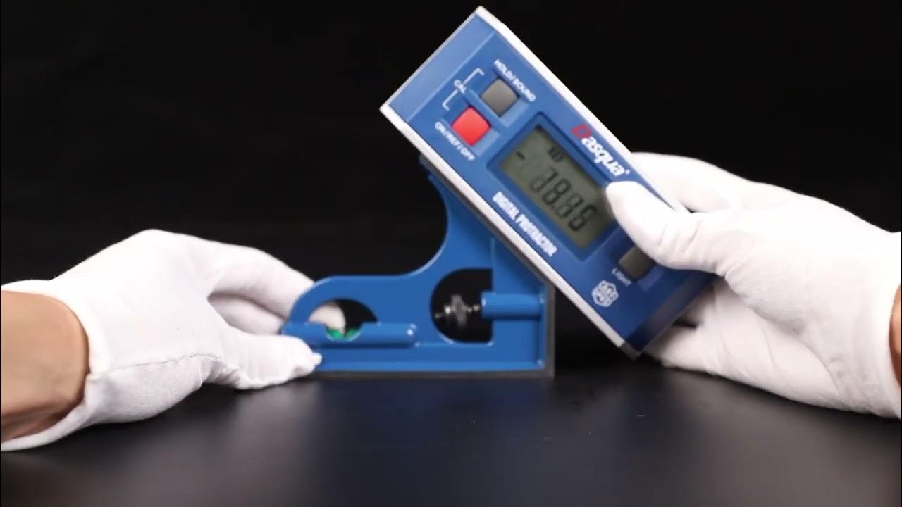 DASQUA IP65 Digital Protractor Absolute Function Angle Finder Level