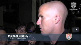 MNT vs. Mexico: Mixed Zone - June 25, 2011
