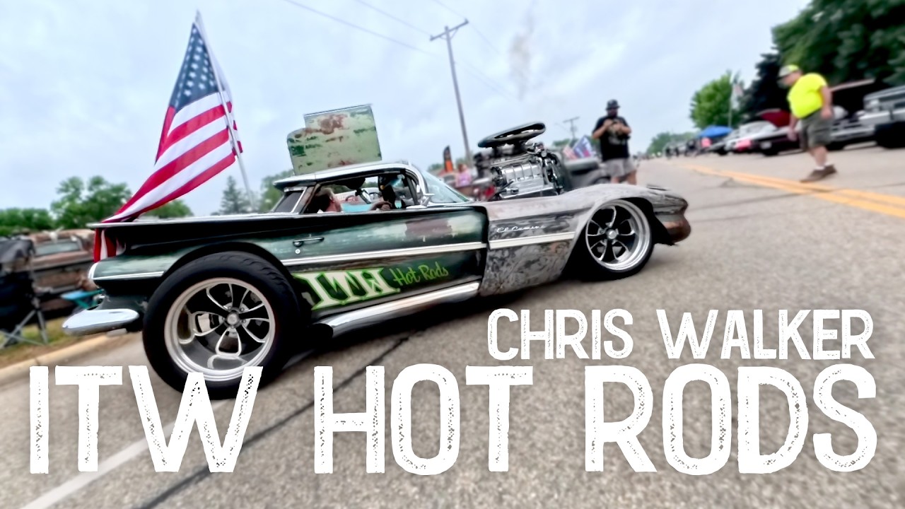 Insane Rat Rod El Camino build by Chris Walker, ITW Hot Rods