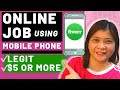 ONLINE JOB USING MOBILE PHONE | 5 Best Fiverr Gig Ideas using Mobile phone | Earn $5 OR MORE