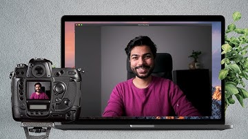 How to use any DSLR or mirrorless camera as a webcam