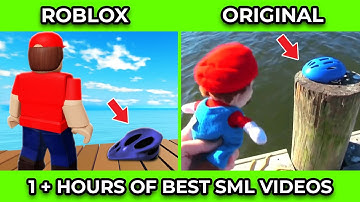 SML Movie vs SML ROBLOX: 1+ HOURS OF BEST SML VIDEOS ! Side by Side #2