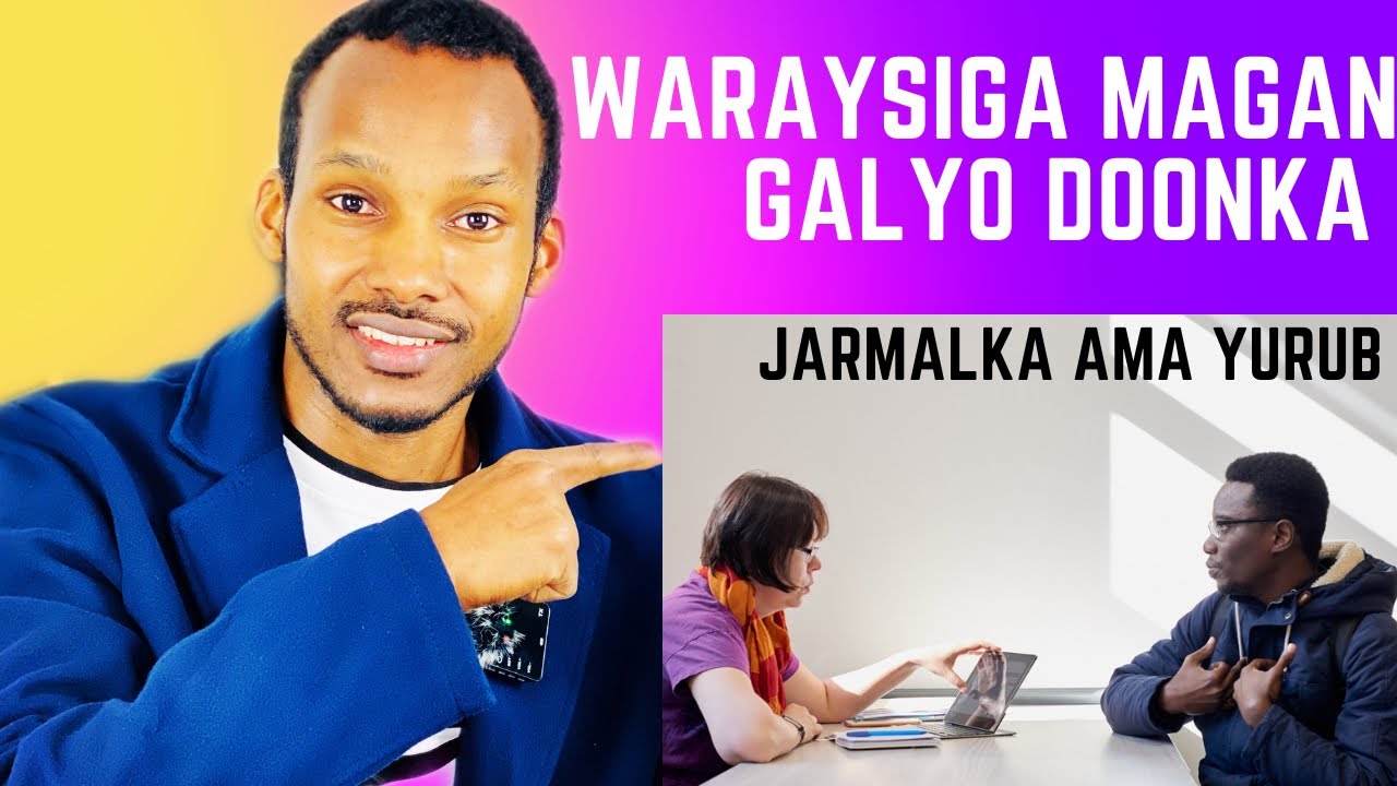 INTERVIEW AMA WAYSIGA DOWLADAHA YURUB DADKA SHARCIGA KU SIIYAAN #jarmalka