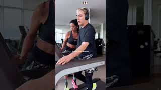 CRISTIAN CASTRO haciendo ejercicio (México - 2024)