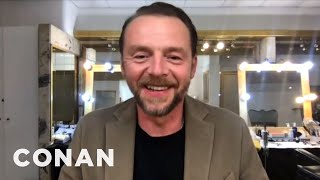 Simon Pegg Full Interview | CONAN on TBS