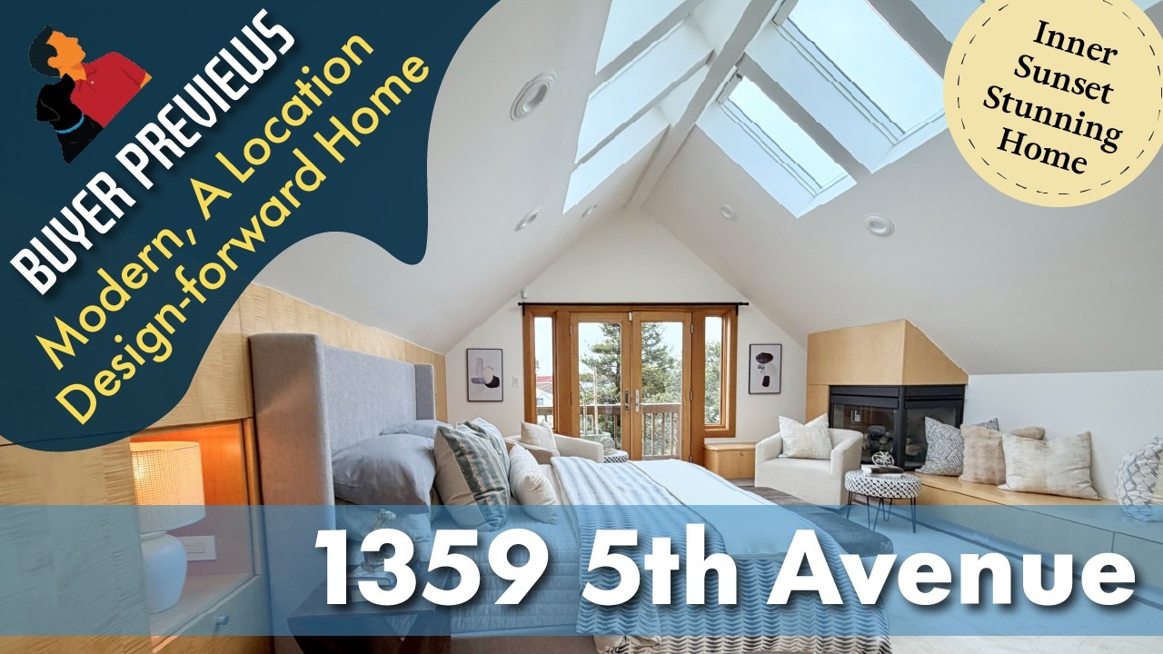 Buyer Preview: 1359 5th Avenue, San Francisco, Inner Sunset Elegance - 4K