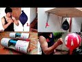 4 Awesome Homemade Double-End Bag. Dumbbell. Speed Bag. Standing Punching Bag.