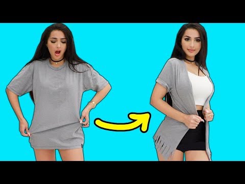 Trying CRAZY CLOTHING HACKS to see if they work