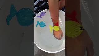 coluer Full fise drawing using floating pen with water #art #youtubeshorts #shortvideo