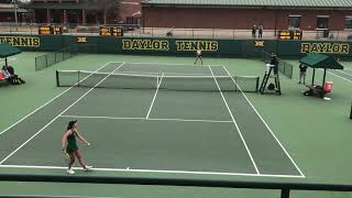 Audrey Boch Collins gets singles win over Tyler Junior College