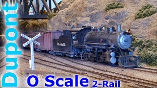 Dupont's O Scale Layout Operating Session + Budd RDC