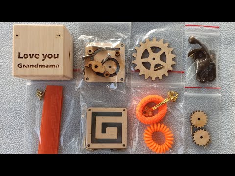 Kit Busy cube (DIY_C_5_001) Assembly Instructions, Alzheimer's Parkinson Dementia activities