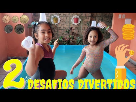 Dois Desafios Divertidos na piscina