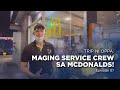 TRIP NI OPPA: Maging service crew sa Mcdonalds! EP. 07 | Ronnie Liang