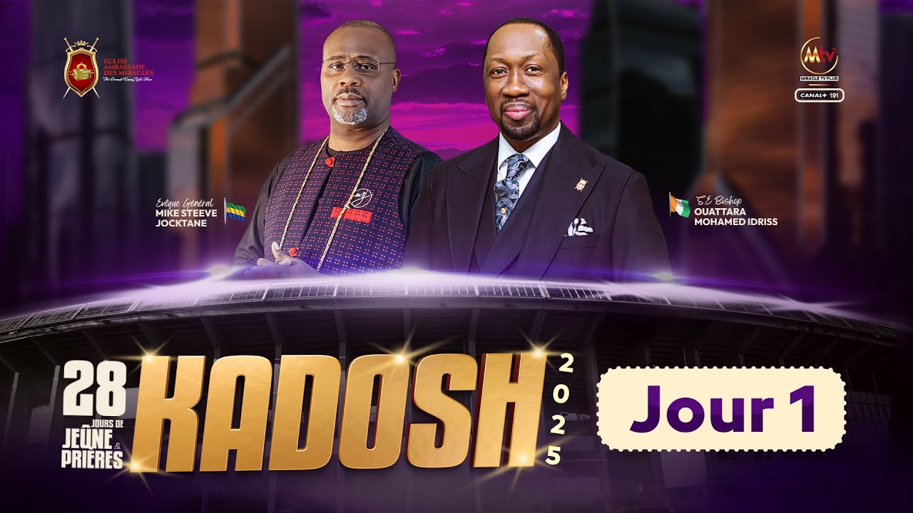 KADOSH 2025 I Mercredi 29 Jan.2025 |Evêque Mike S. Jocktane