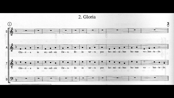 Arvo Prt, 'Gloria' (from 'Missa Syllabica')