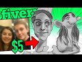 I drew ANYTHING on Fiverr for DIRT CHEAP vol 2...