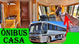 TRANSFORMARAM o ÔNIBUS numa CASA DE RODAS  MOTORHOME ARTESANAL T2 ep 23