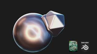 Dented or Bulge effect using Blender Geometry Nodes Level Set experimental branch.