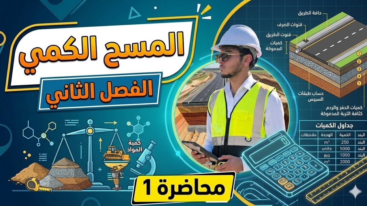 حساب كميات الاعمال الترابية