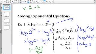 40SP 5 7 Solving Exponential Equations