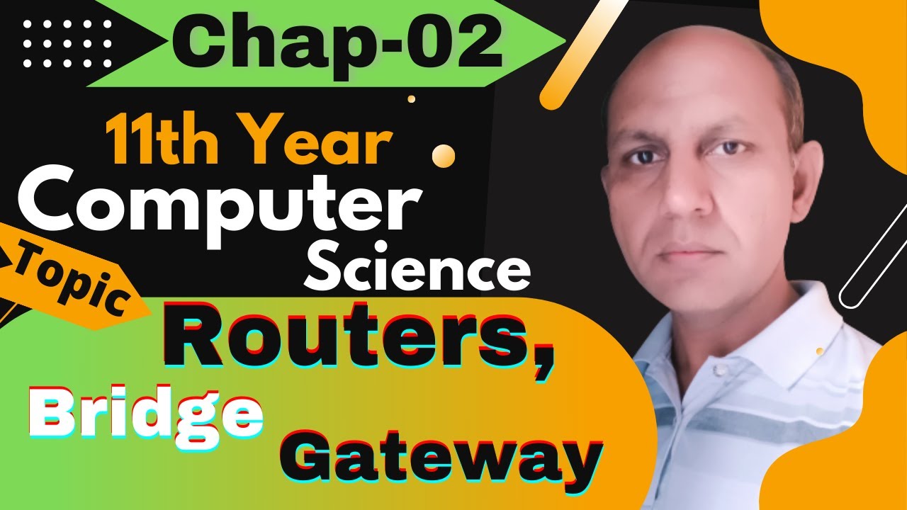 Chapter 2 - Information Networks  Part-1, 1st year, Computer Science.