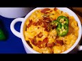 LOADED BRATWURST &amp; BACON JALAPEÑO POPPER CAULIFLOWER MAC AND CHEESE RECIPE| Low Carb | Keto Friendly