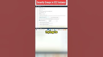 Security Groups in EC2 Instance #learnaws #dataengineering