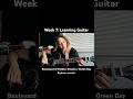 Week 7: Learning Guitar - Boulevard of Broken Dreams / Green Day Beginner acoustic #learningguitar