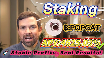 🔥 Full Solana POPCAT staking guide — 4625.03%+ APY high returns and zero-risk strategy explained!
