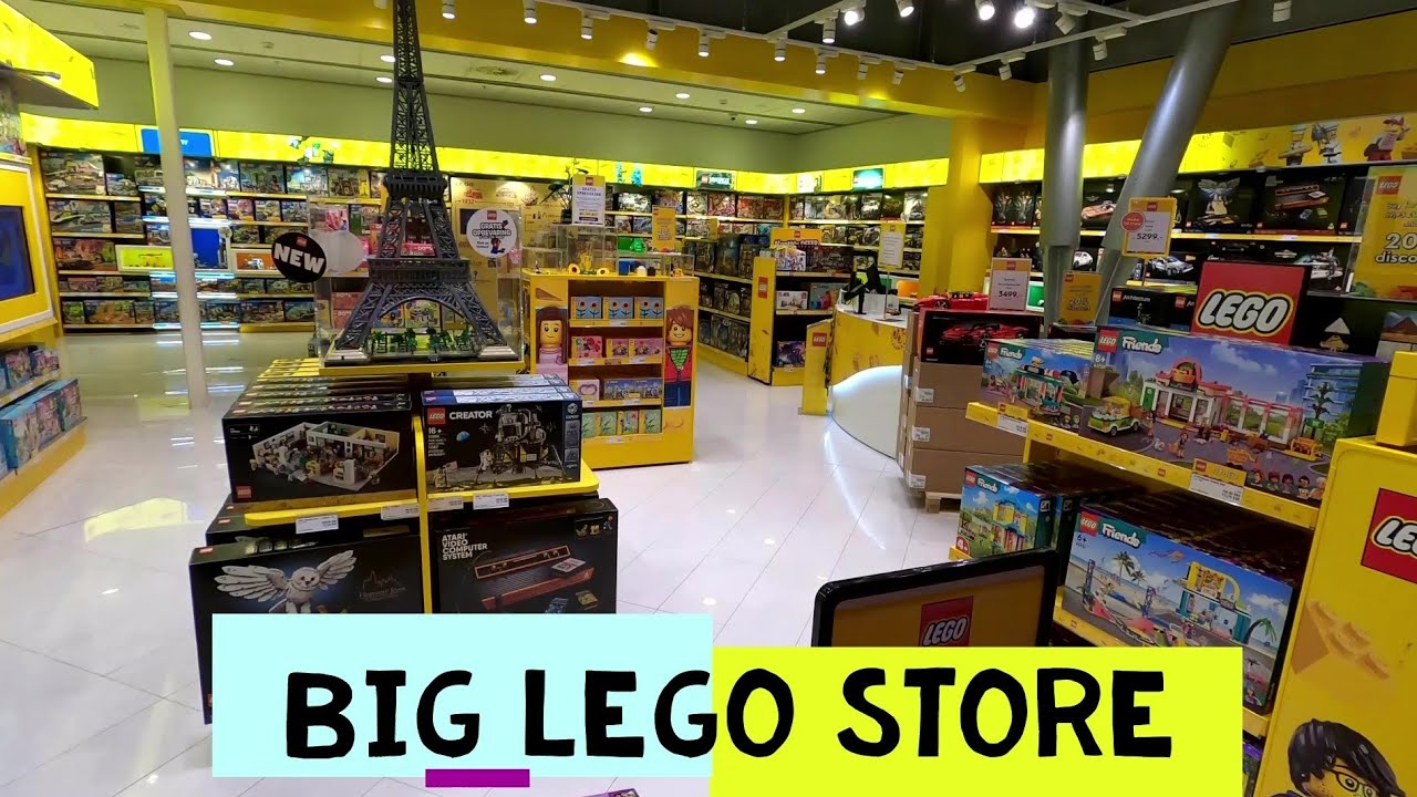 Potentiel Pelmel Overlegenhed Lego Store - Airport Lego Savings 20% Off - Billund Denmark - YouTube