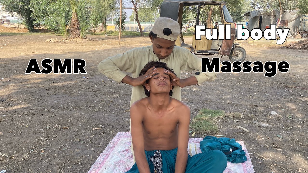 ASMR full body massage