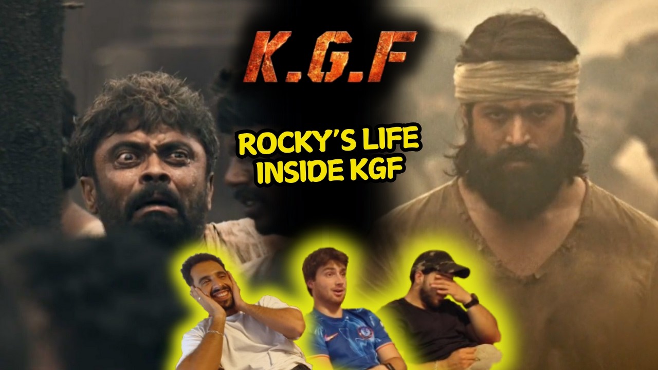 Rocky's tough life in KGF - Foreigners React | Yash, Prashant Neel