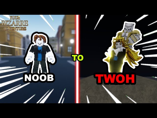 My FIRST time playing Your Bizarre Adventure Roblox (Jojo's) 