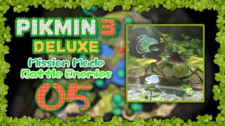 Pikmin 3 Deluxe: Mission Mode | Battle Enemies #05: Shaded Garden