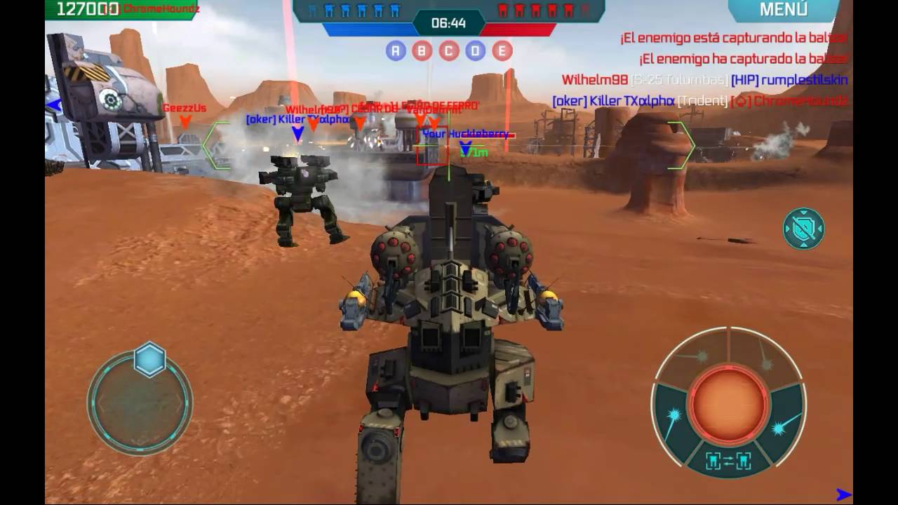 War Robots Español [WR] | Un Leo que resiste mucho | Gl.Patton destroza ...