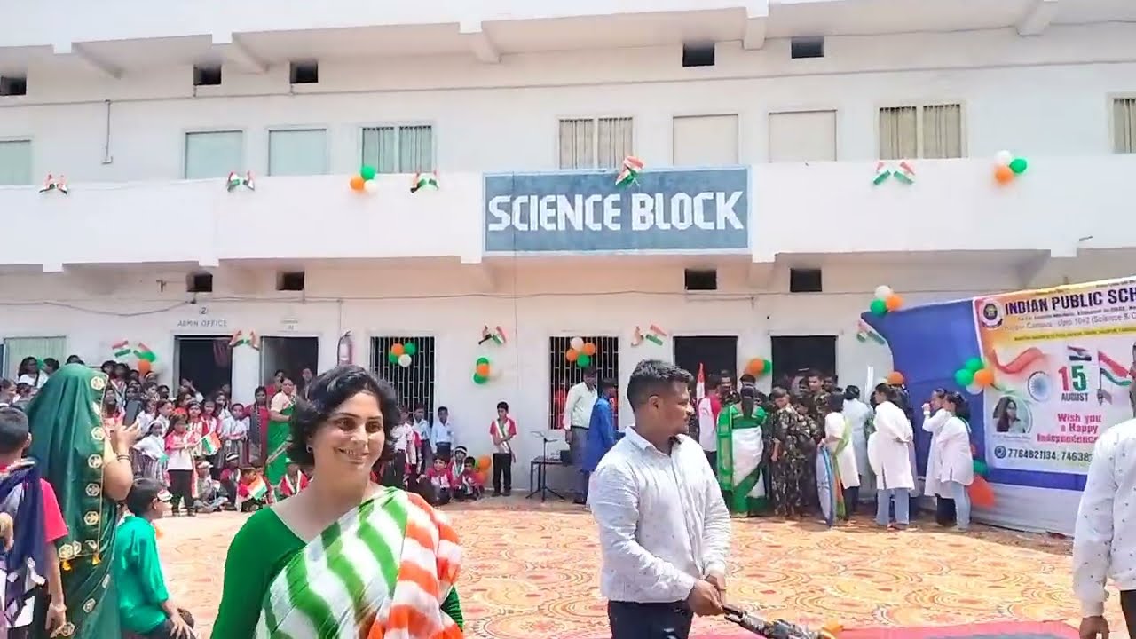 Celebrate 77th Independence Day 2023 |   India Public school Hajipur |.  