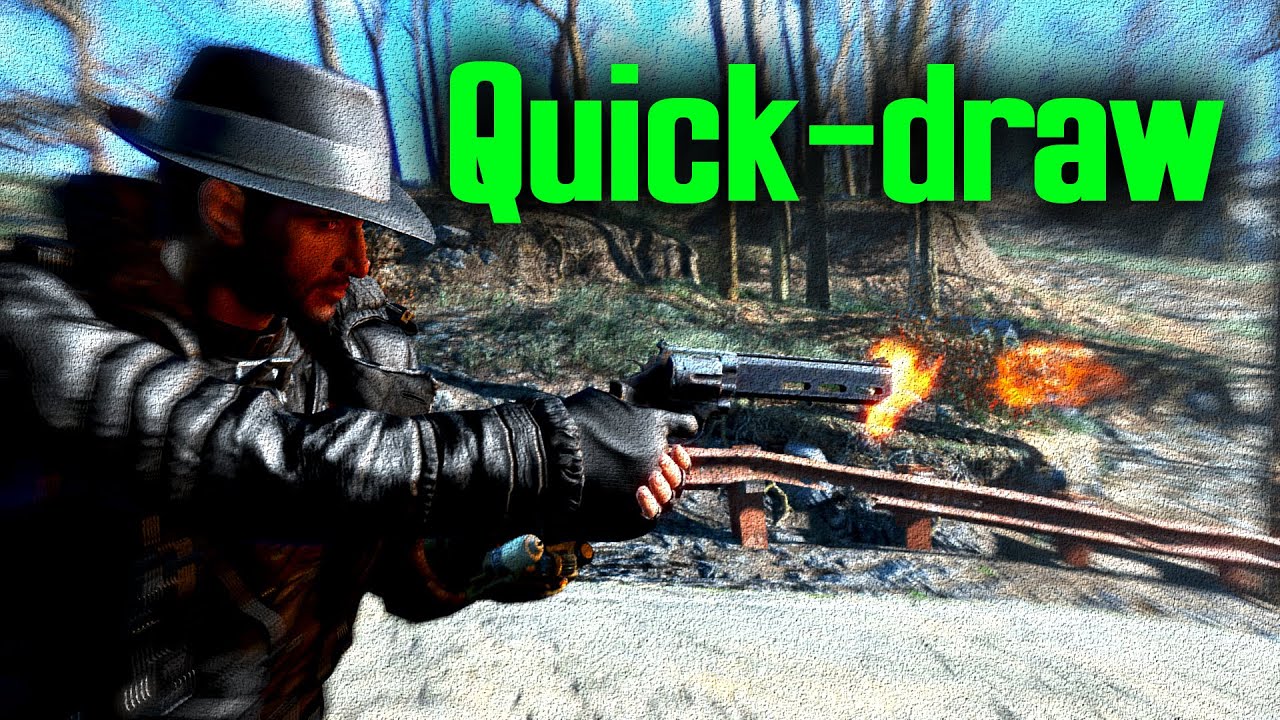 ArtStation - Fallout 4 New Vegas MOD - Quickdraw Perk Animation