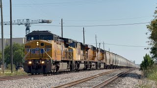UP AC44CW 6658 Leads Potash Empties on 7/23/26