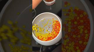 🧡💛🤎ASMR Beading With Bead Spinner🧡💛🤎 Fall Vibes ✨ #beading #beadedjewelry #beads