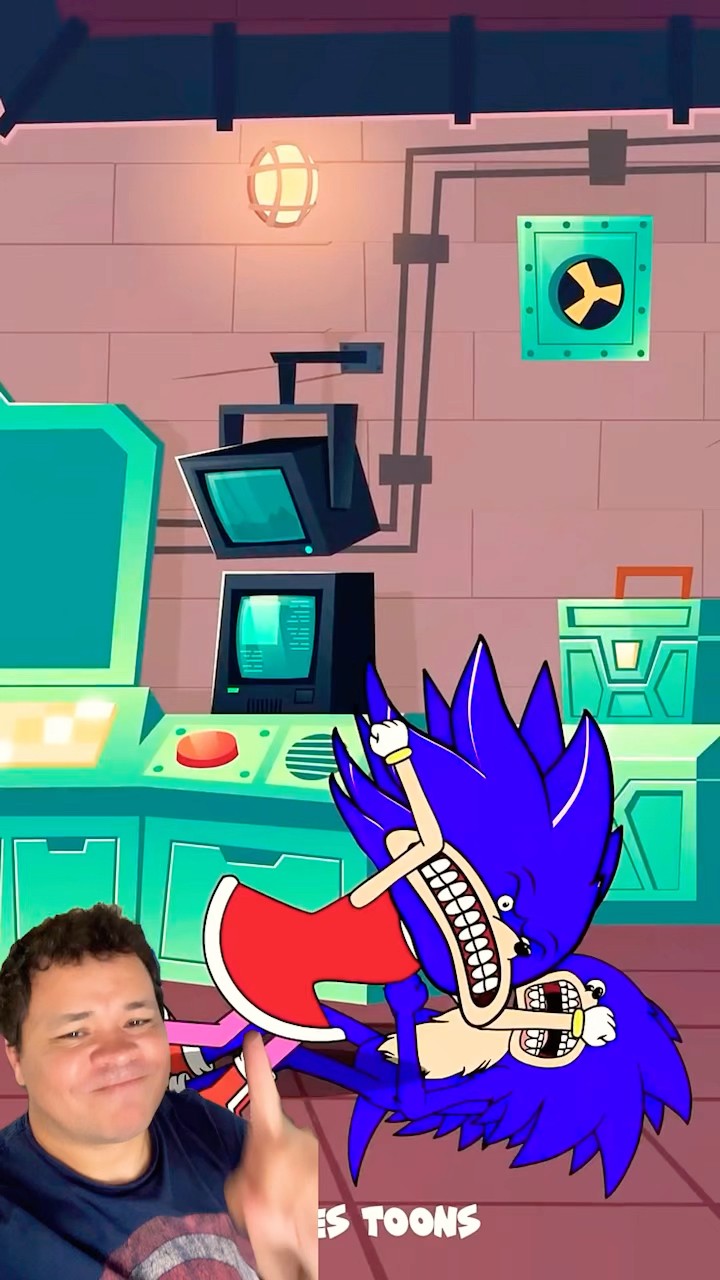 PORQUE ELA FICOU BRAVA COM O SONIC? #mayumigames #sonic #shortsvideo #youtubeshorts